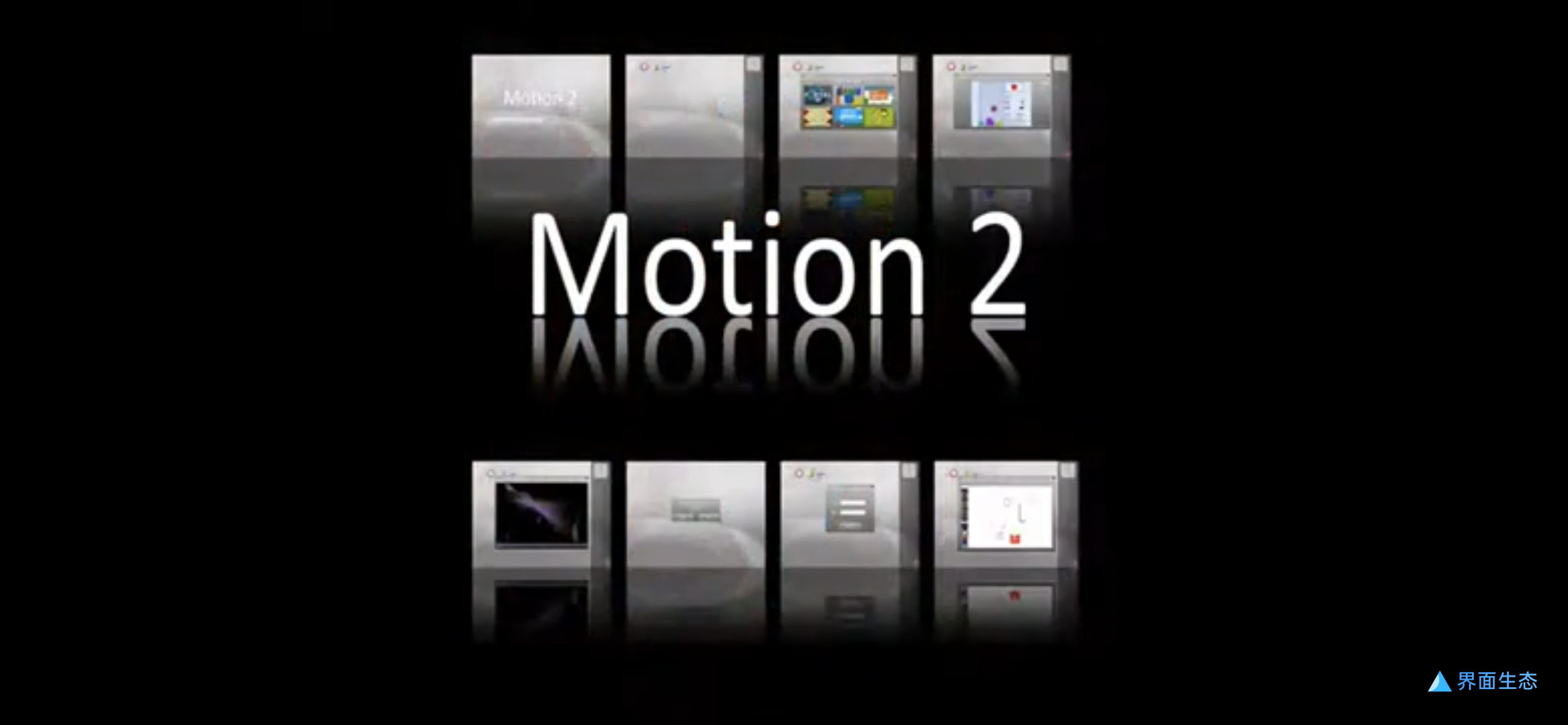 名为Motion 2 的PPT OS,也是现存最早的PPT OS